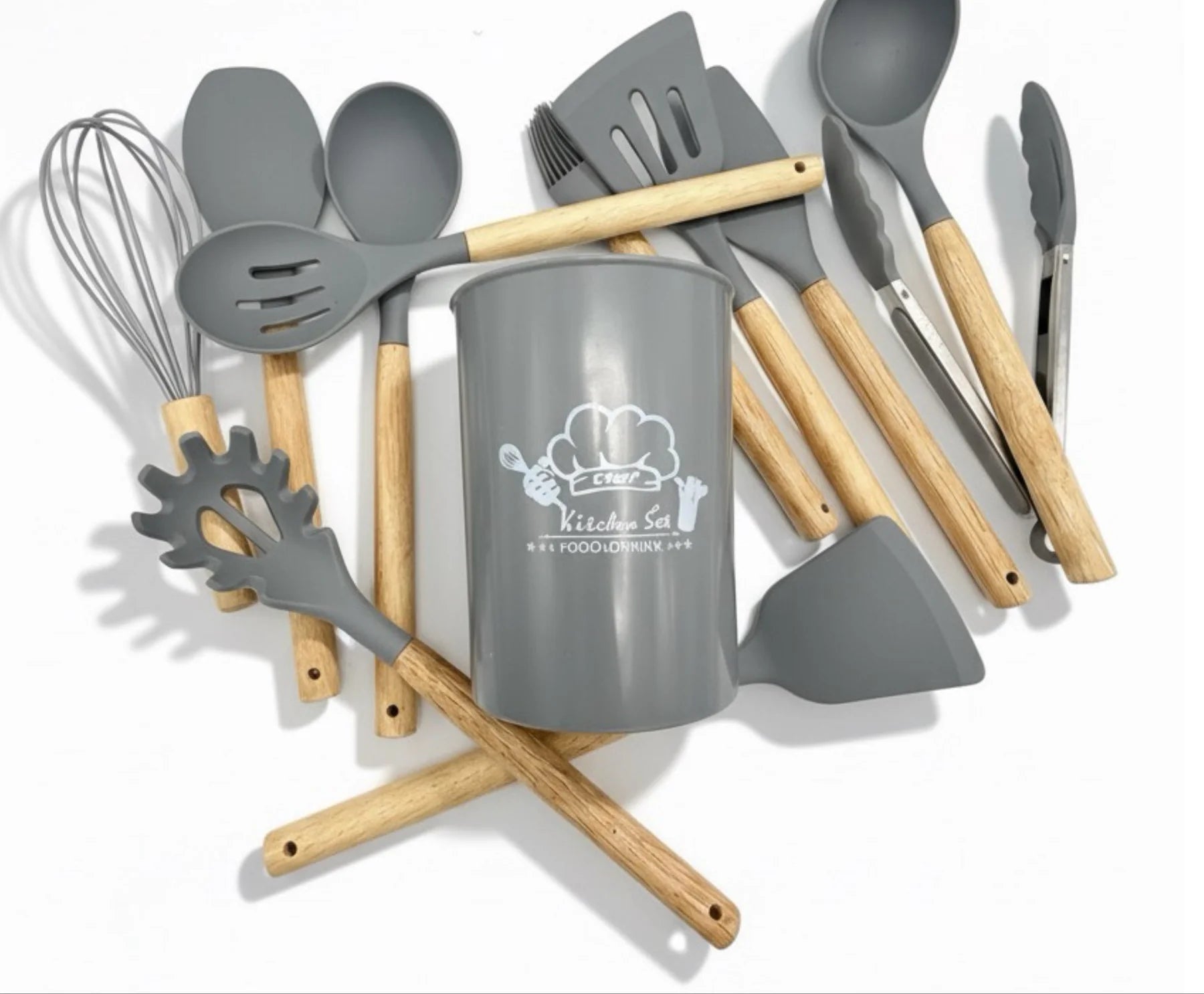 Silicone Kitchen Utensil (Chamcha) Set in Pakistan | Heat Resistant Cooking Tools Set