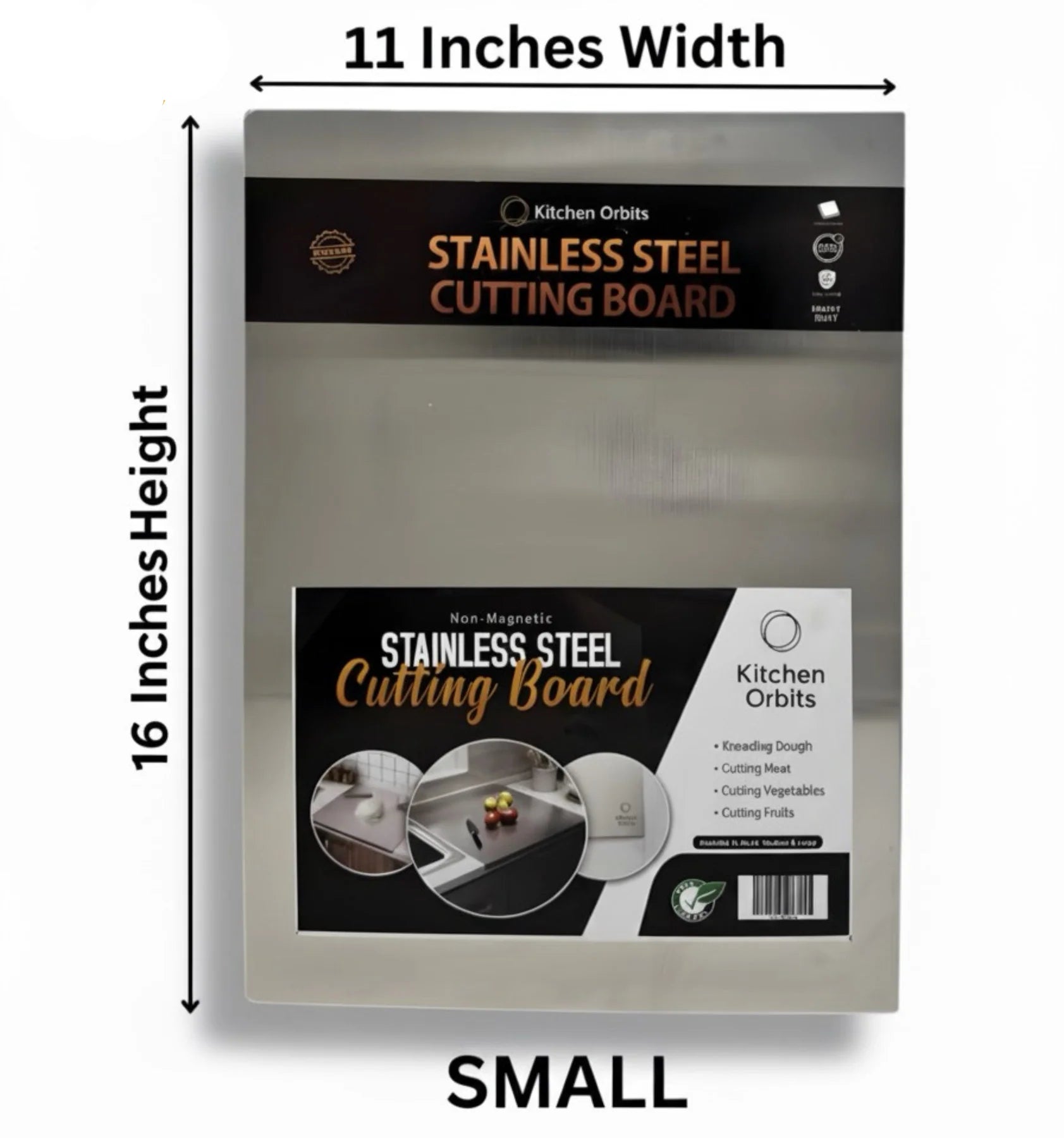 Stainless Steel Cutting Board in Pakistan | Hygienic Kitchen Chopping Board