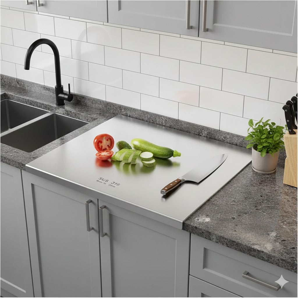 Stainless Steel Cutting Board in Pakistan | Hygienic Kitchen Chopping Board