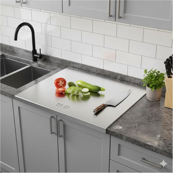 Stainless Steel Cutting Board in Pakistan | Hygienic Kitchen Chopping Board