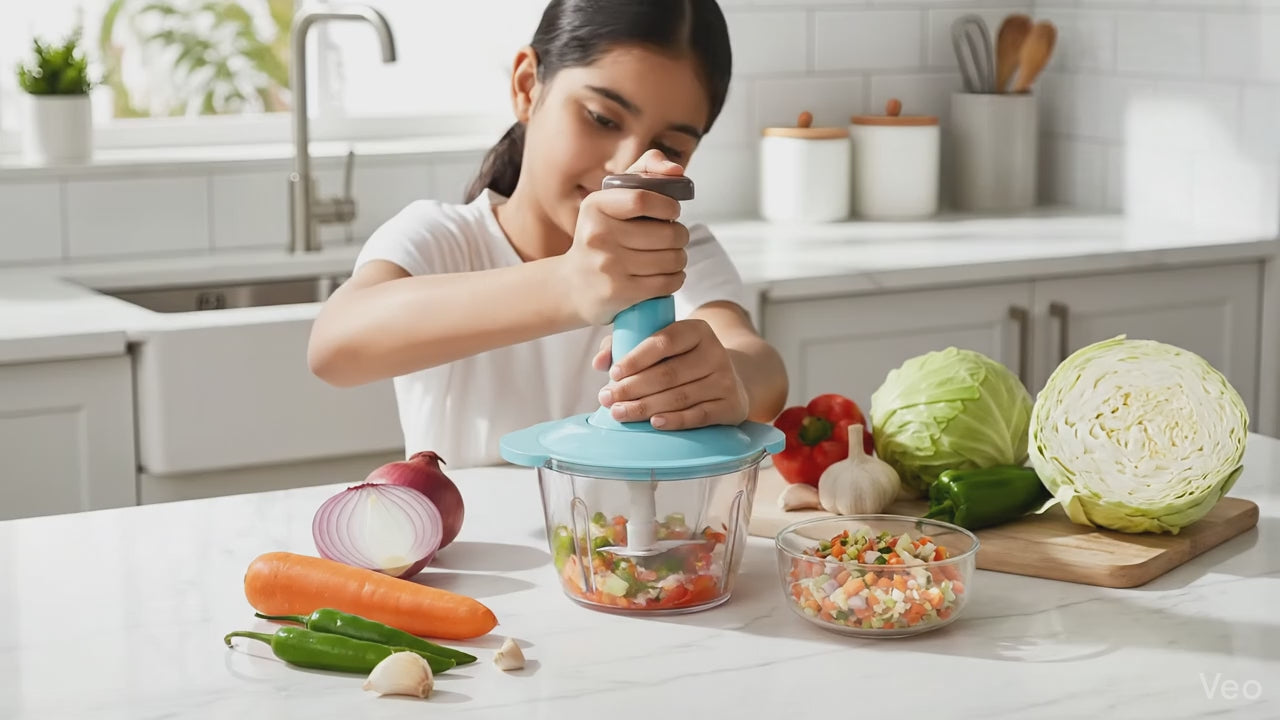 Hand Push Chopper in Pakistan | Manual Vegetable & Onion Chopper