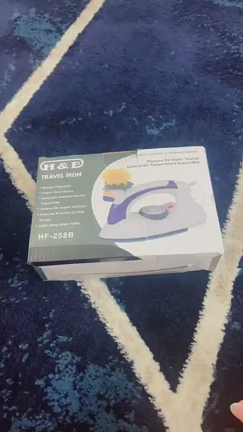 Portable Travel Iron in Pakistan | Mini Electric Steam Iron for Clothes