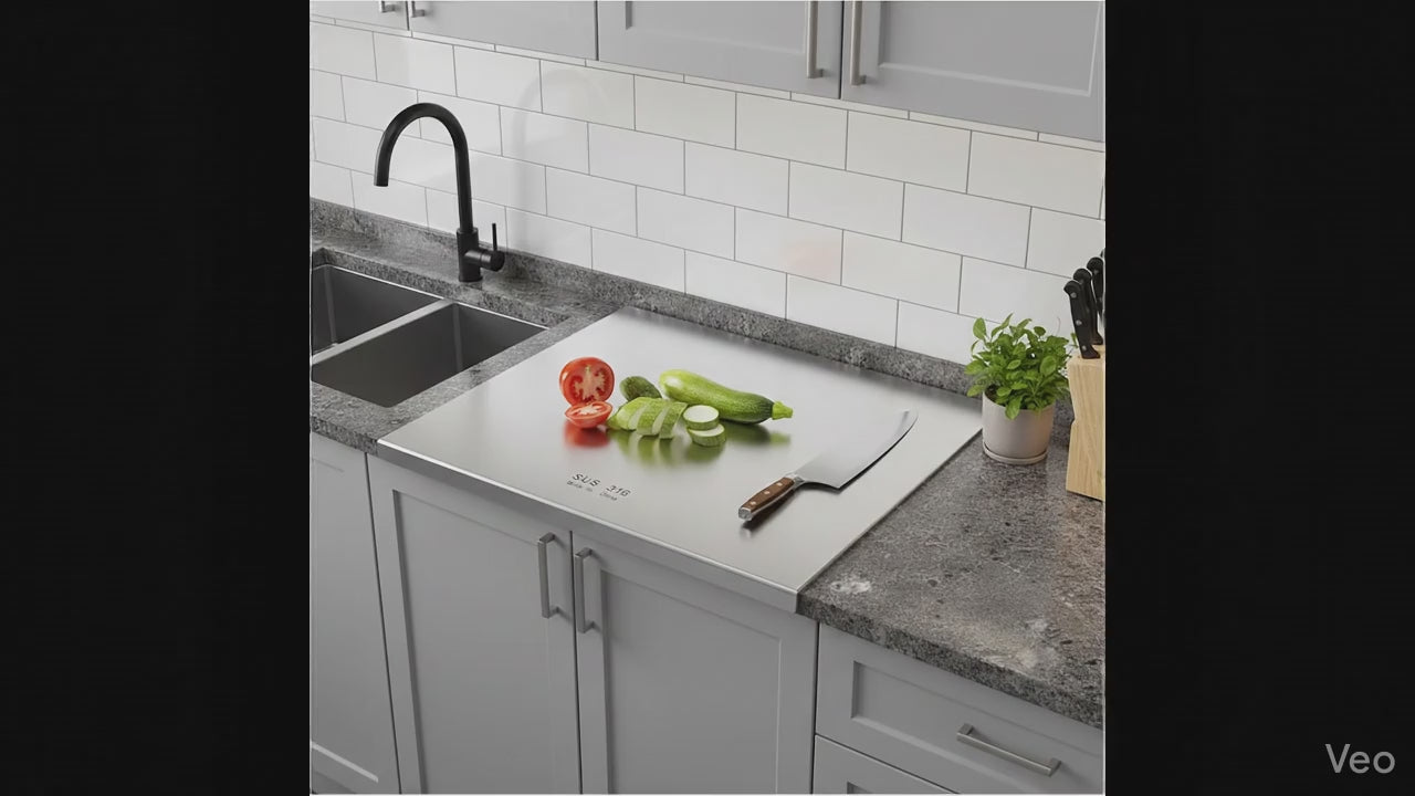 Stainless Steel Cutting Board in Pakistan | Hygienic Kitchen Chopping Board